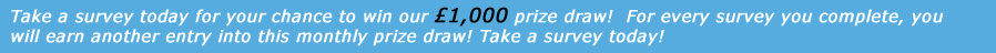 The chance to win &pound;25,000 is yours&hellip;